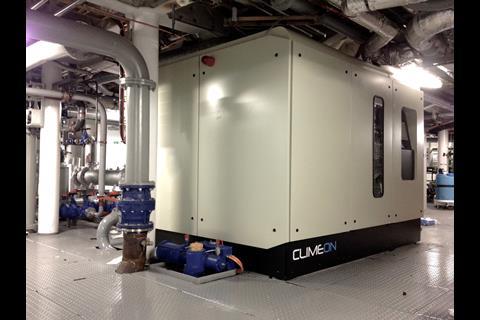 Climeon’s Heat Power system was previously installed onboard Arnold Maersk (credit: Climeon AB)